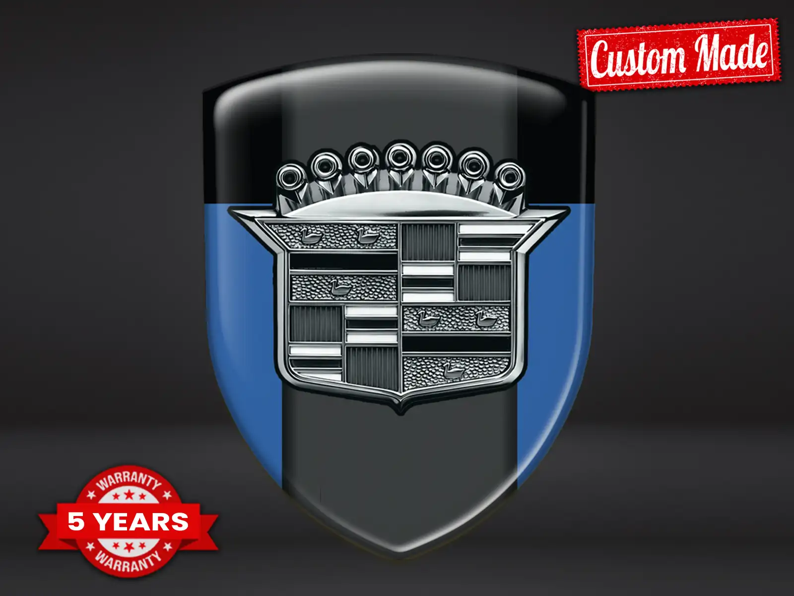 Cadillac Sticker Domes Stil Tuning Sport Domes Abzeichen ST